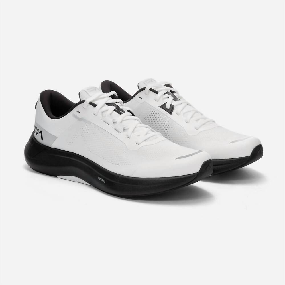 NEW MOUNT TO COAST men's s1 athletic shoes in white/black
